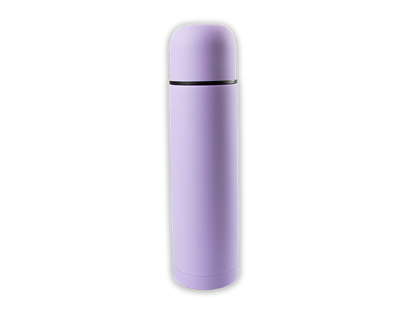 Wholesale Pastel Soft Touch Travel Flask