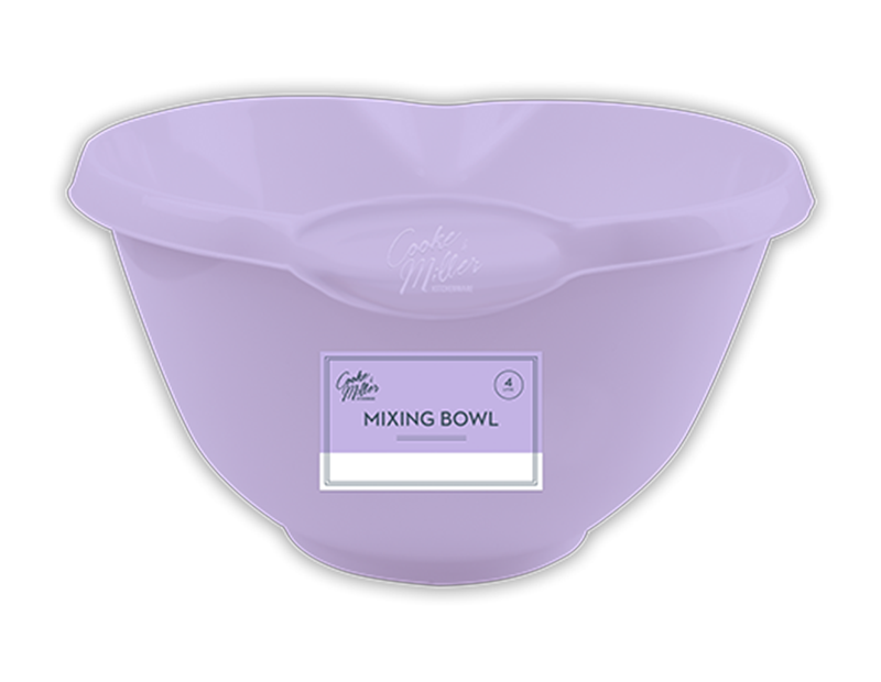 Wholesale Pastel Mixing Bowl 4L