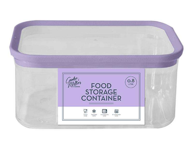 Wholesale Pastel Storage Container 800ml