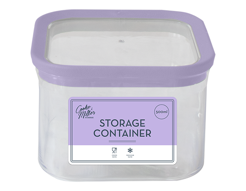 Wholesale Pastel Storage Container 500ml