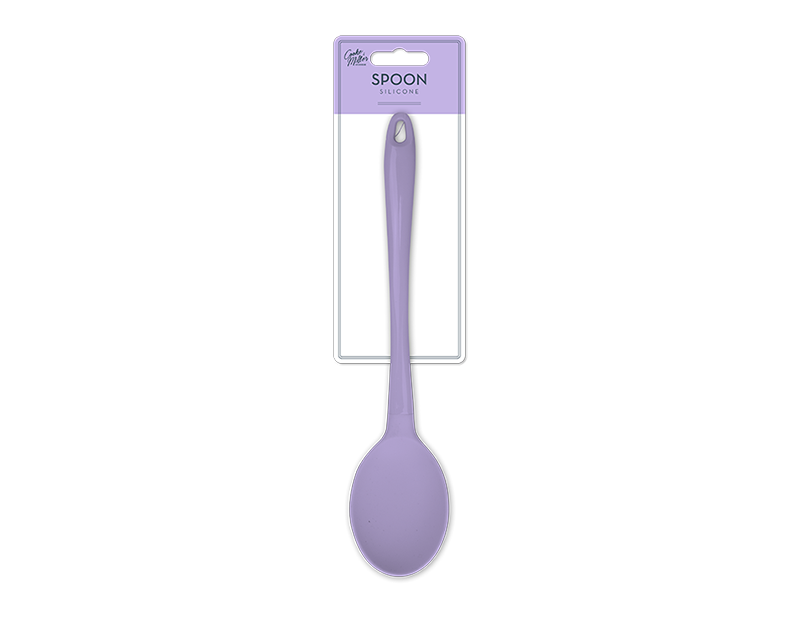Wholesale Pastel Silicone Solid Spoon