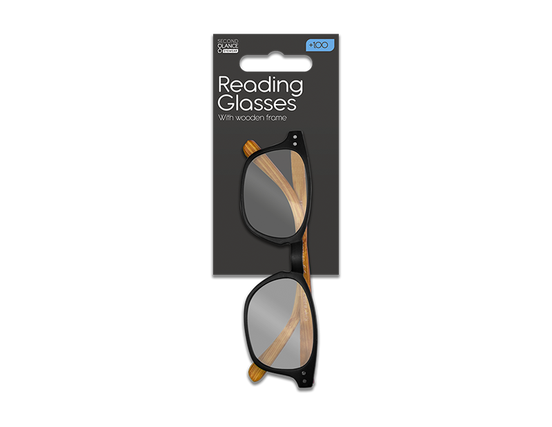 Reading Glasses Wooden Frame