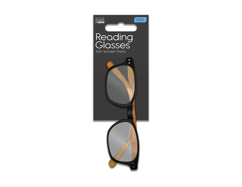 Reading Glasses - Wooden Frame