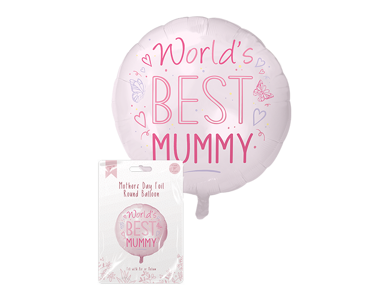 Mother's Day Round Foil Balloon 18"