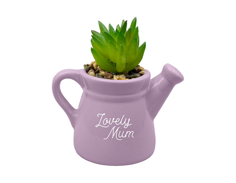 Wholesale Mother's Day ceramic watering can ornament 11. 5