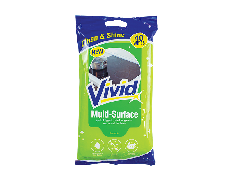 Multi-surface Wipes - 40 Pack