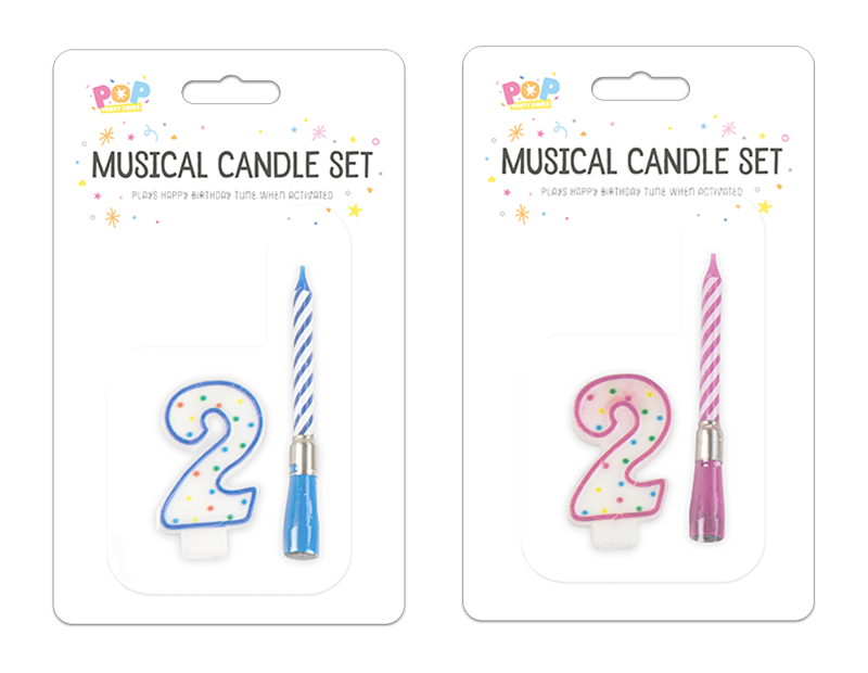 Wholesale Musical Birthday Candle Sets