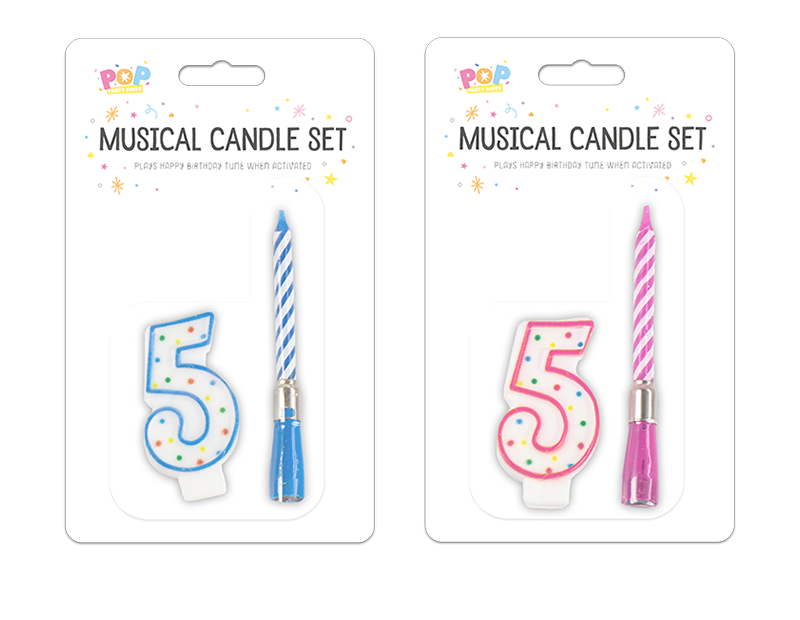 Wholesale Musical Birthday Candle Sets