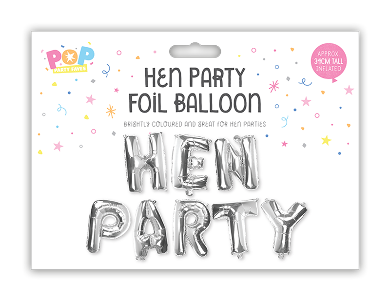 Wholesale Hen Party Foil Balloons | Gen Imports