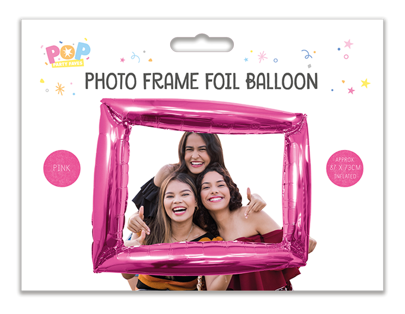 Wholesale Metallic Giant Phot Frame Foil Balloon
