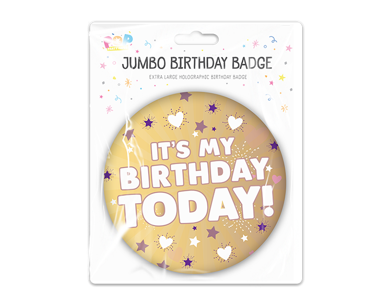 Wholesale Happy Birthday Badge