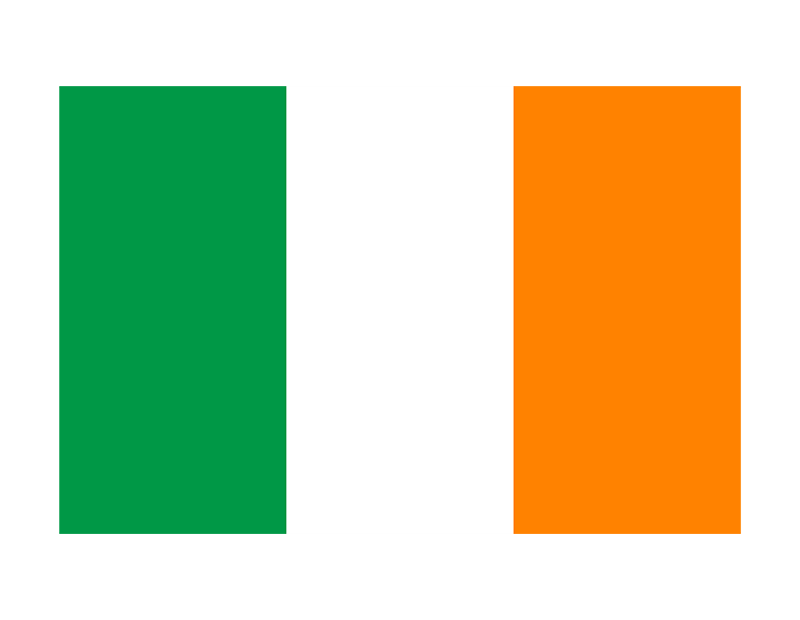 Wholesale Irish Fabric Flag 76 x 50cm