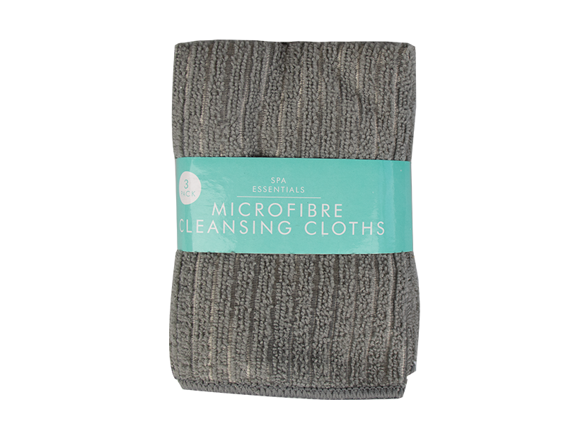 Microfibre Face Cloths - 3 Pack