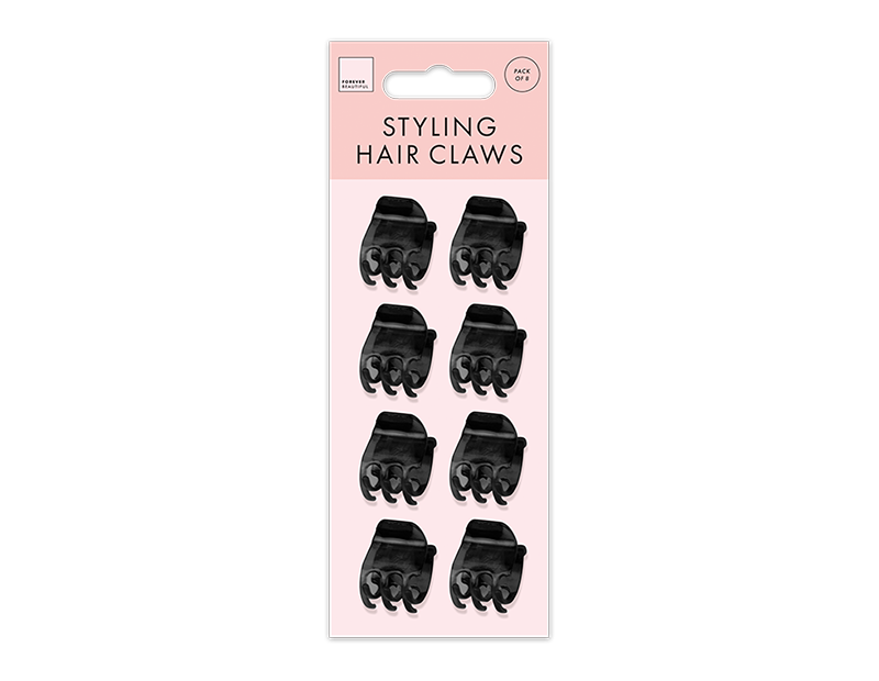 Wholesale Hair Claws 8 Pack