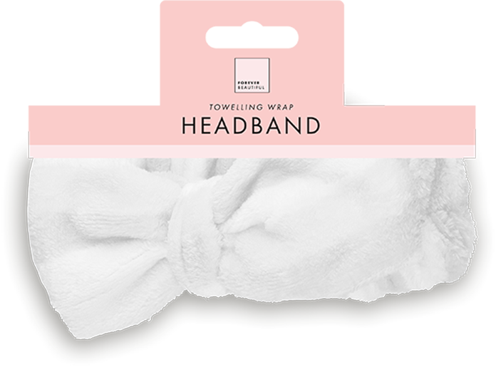 Wholesale Toweling Bow Wrap Headband