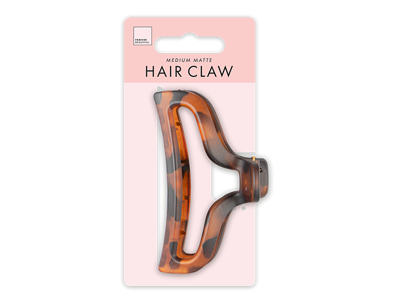 Wholesale Medium Matte Hollow Hair Claw Clip