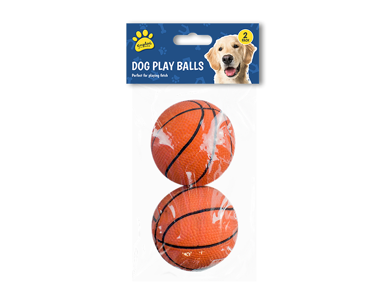 Wholesale Rubber Play Ball 2pk