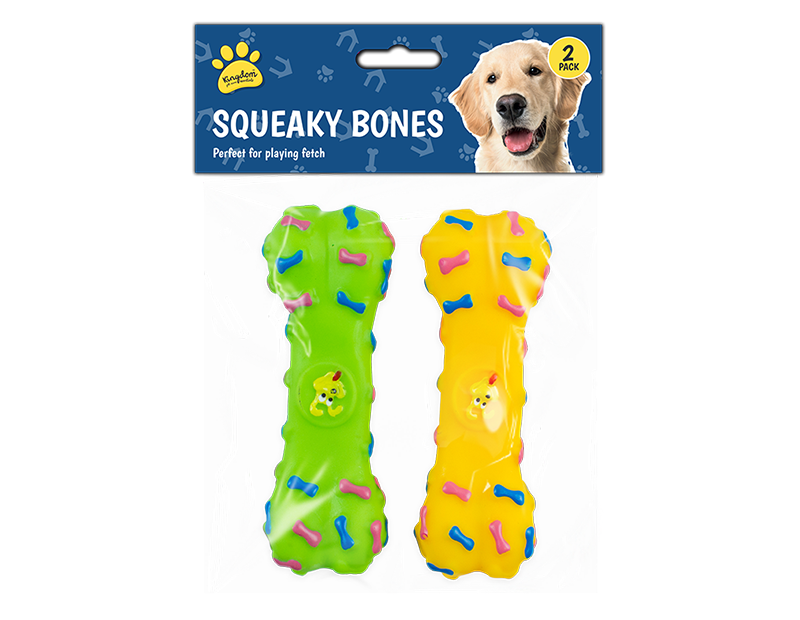 Squeaky bone 2 pack