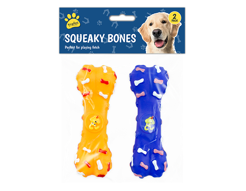 Squeaky bone 2 pack