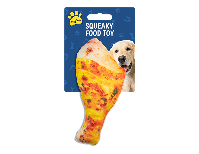 Wholesale Squeaky food dog toy