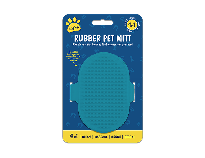 Wholesale 4in1 rubber pet mitt