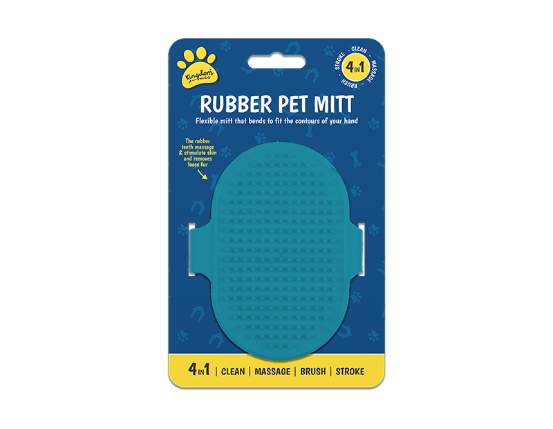 Wholesale 4-in1 rubber pet mitt