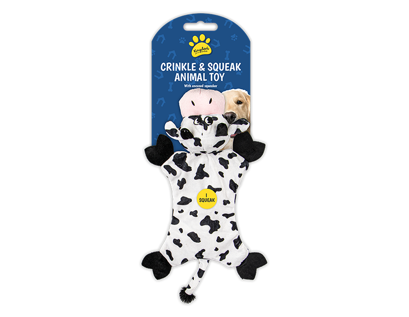 Crinkle and Squeak Farm Animal Toy