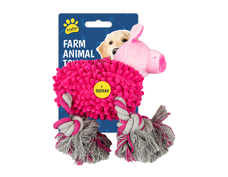 Farm Animal Dog Toy