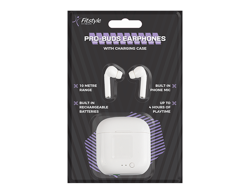 Wholesale Pro Earbuds with charging Case PDQ
