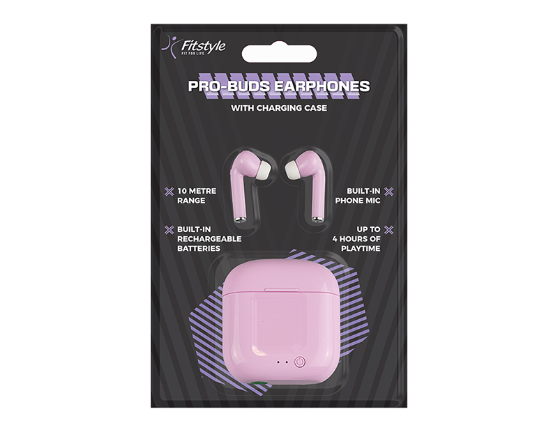 Wholesale Pro Earbuds with charging Case PDQ