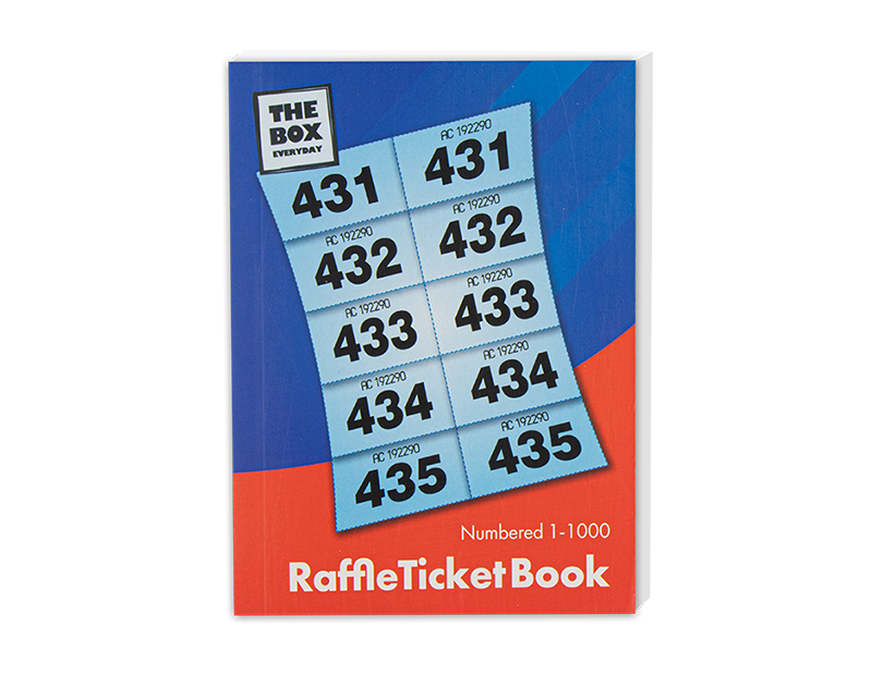 Wholesale Raffle tickets 1-1000 Book