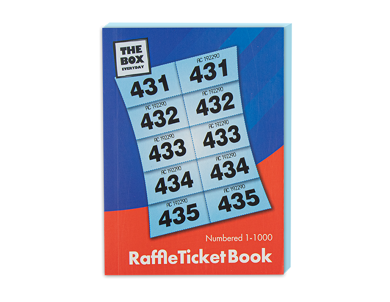 Wholesale Raffle tickets 1-1000 Book