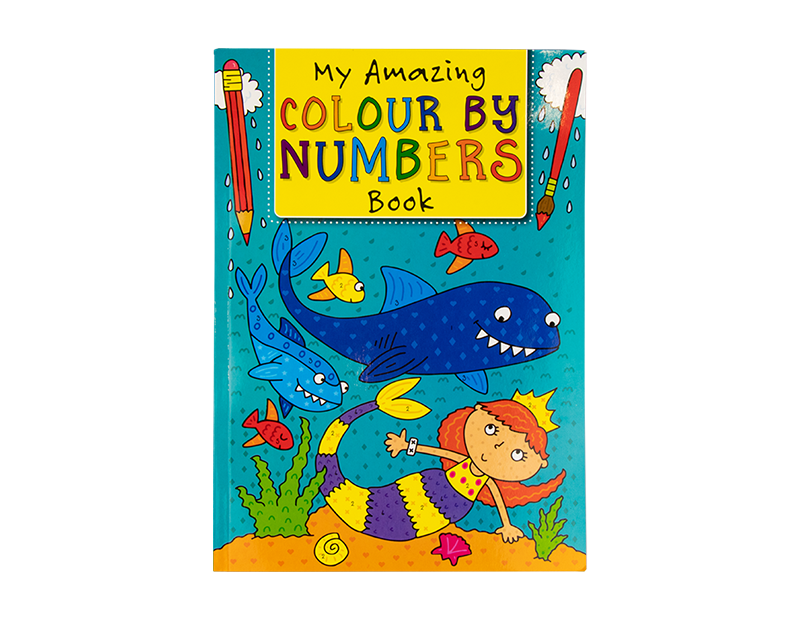 Colour By Numbers Colouring Book