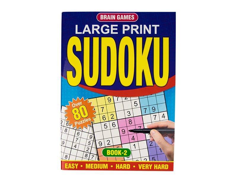 Large Print Sudoku Book