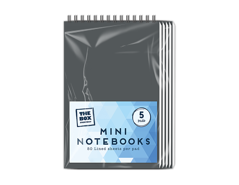 Wholesale Mini Wiro Notebooks 5pk