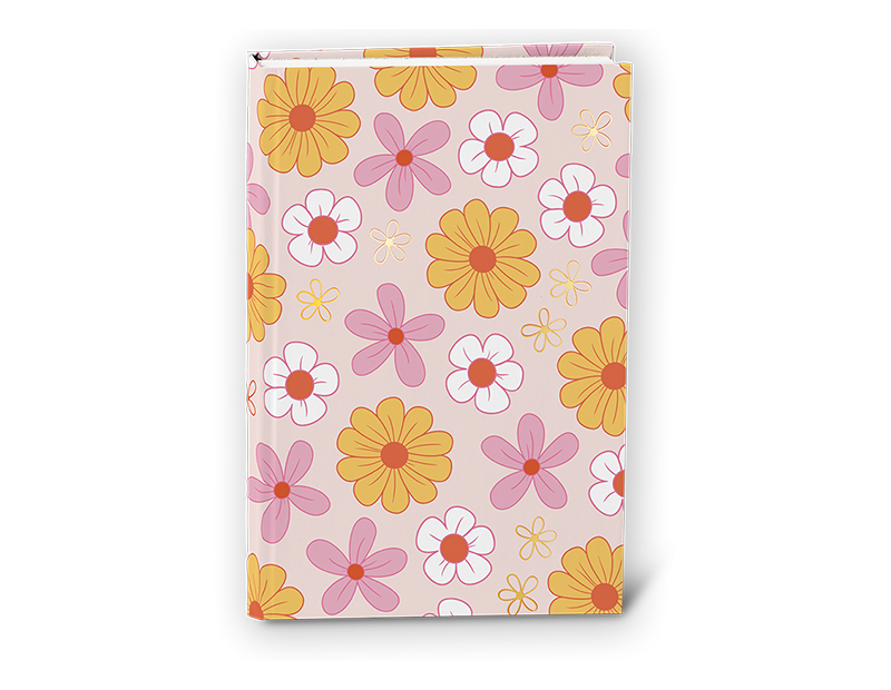 Wholesale A5 Foil Casebound Notebook PDQ