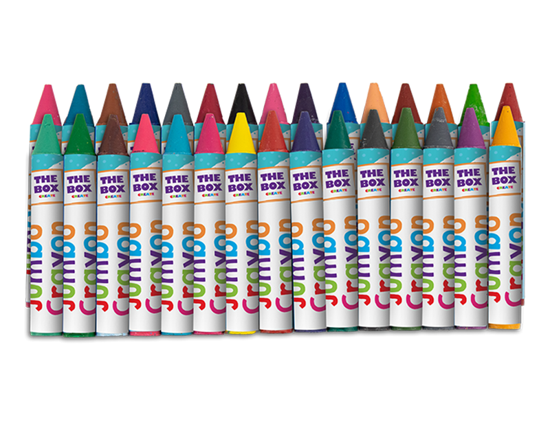 Wholesale Jumbo Crayons 30pk