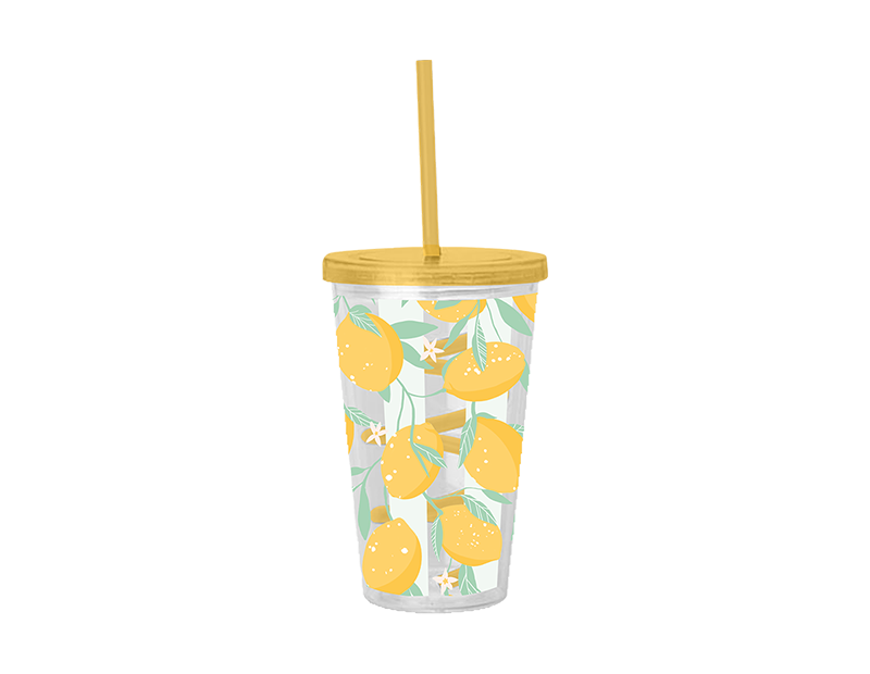 Cup & Swirly Straw