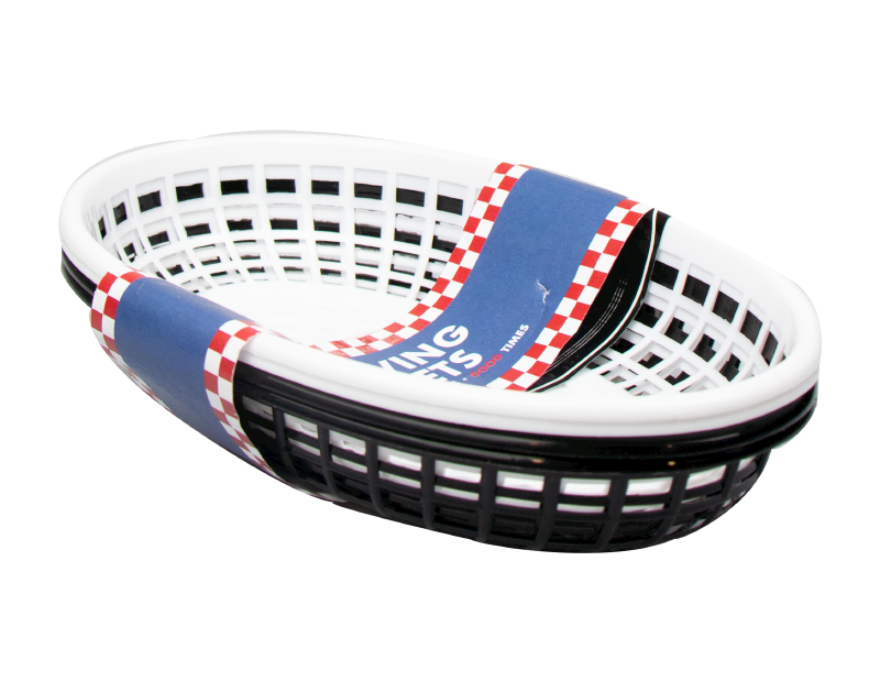 BBQ Serving Baskets - 4 Pack (With PDQ)