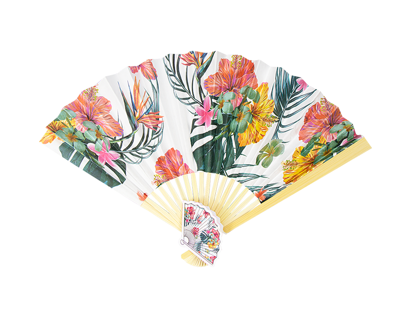 Decorative Hand Fan With PDQ