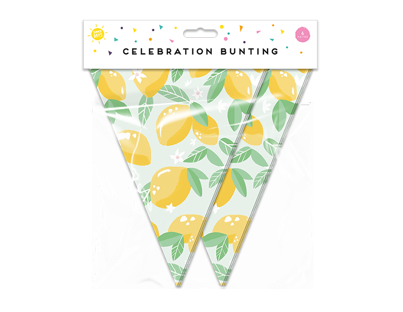 Wholesale Summer Party Fruit Bunting 15 Flags Wholesale Summer Party Fruit Bunting 15 Flags