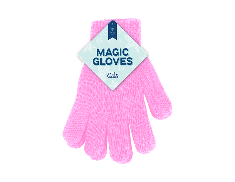 Wholesale Kids Plain Magic Gloves