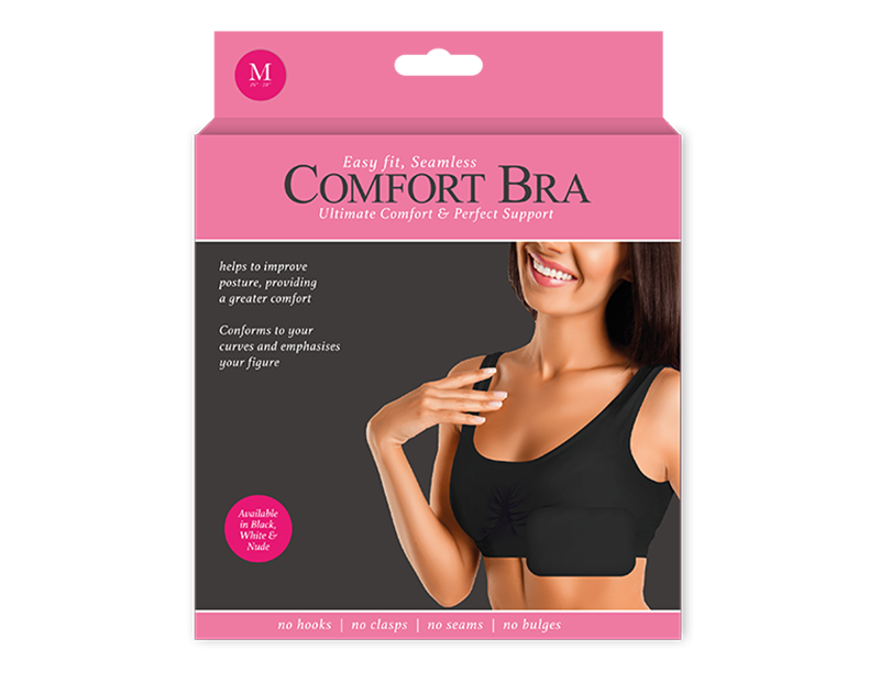 Wholesale Comfort Bra Black