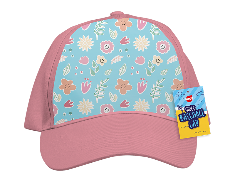 Wholesale Girls Printed Baseball Cap