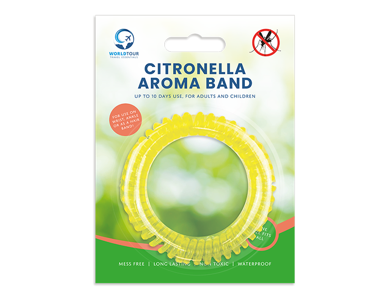 Citronella Aroma Band With PDQ