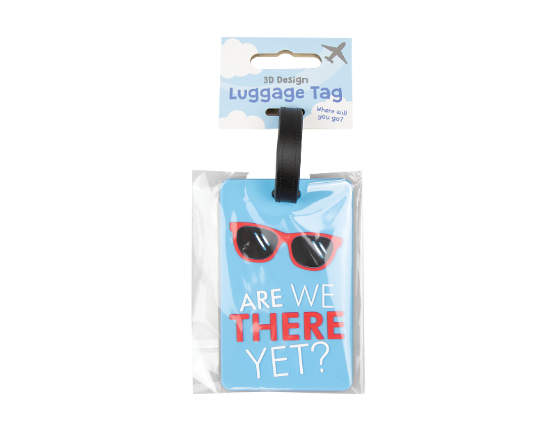 Slogan Luggage Tag
