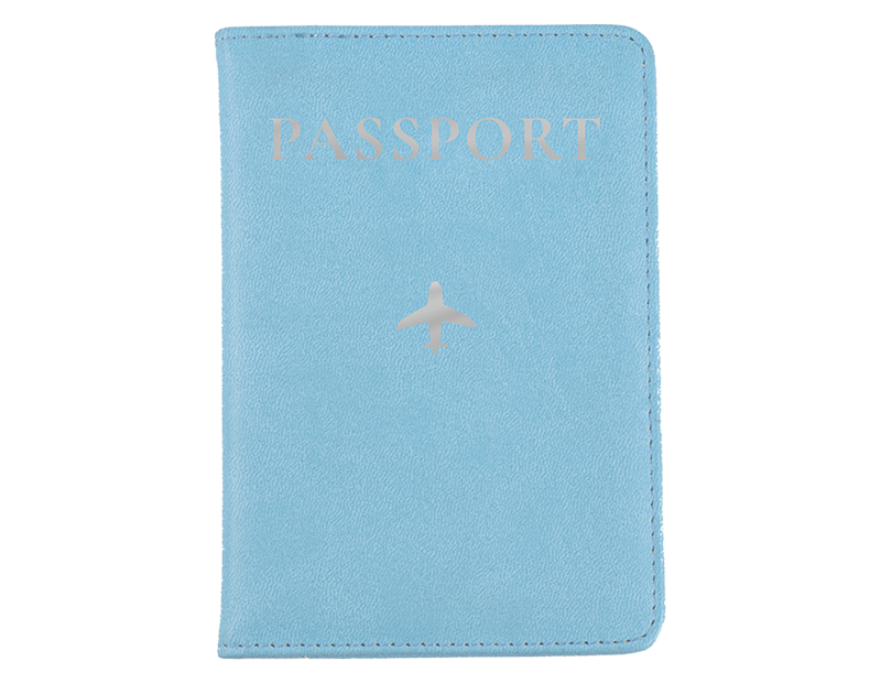 Wholesale Foil PU Leather Passport Cover PDQ