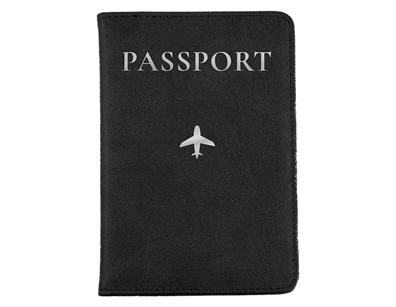 Wholesale Foil PU Leather Passport Cover PDQ