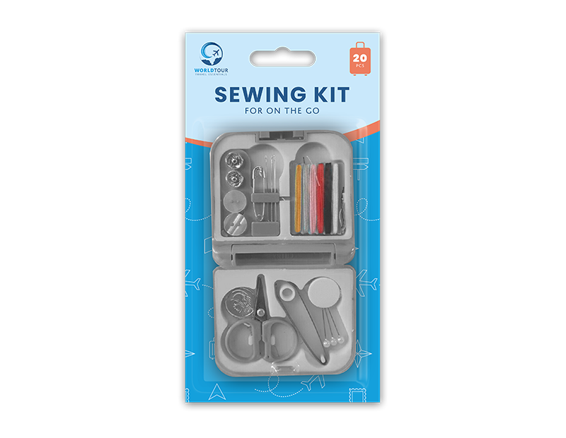 Wholesale Travel Sewing Kit 20 Piece