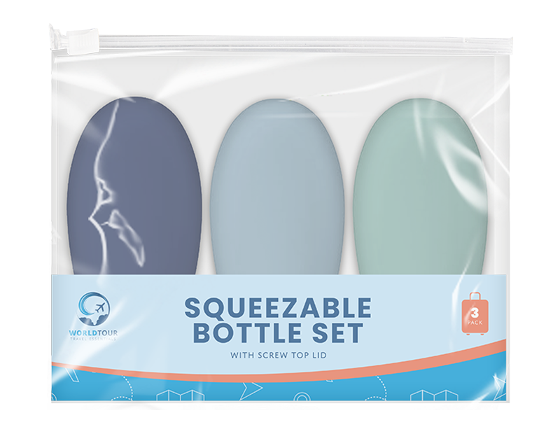 Wholesale Squeezable Bottle Set